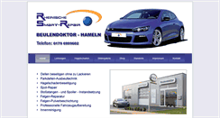 Desktop Screenshot of beulendoktor-hameln.com